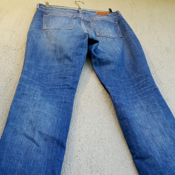 Madewell Slim Boy Jean Brinville Wash Rip & Repair 27 - Picture 12 of 15